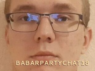 BABARPARTYCHAT18