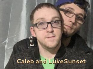 Caleb_and_LukeSunset