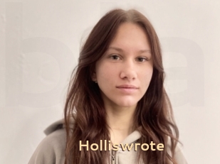 Holliswrote