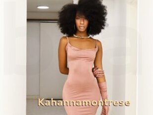 Kahannamontrese