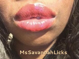 MsSavannahLicks